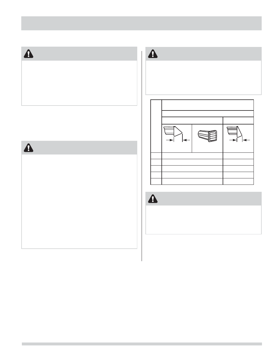 Installation requirements, Exhaust system requirements, continued, Warning | FRIGIDAIRE FAQE7001LW User Manual | Page 7 / 48
