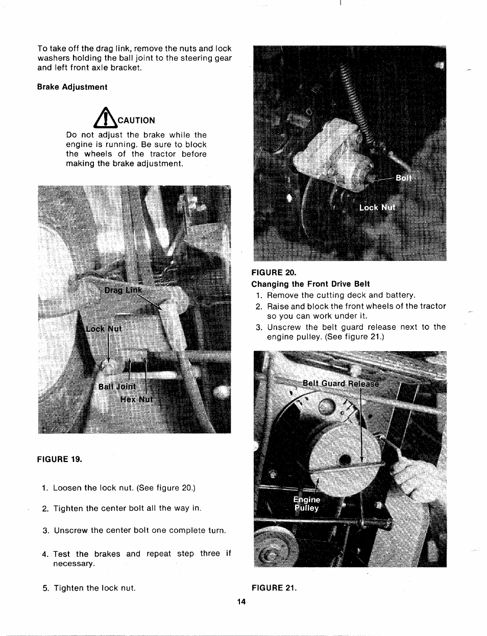 Bolens 140-830A User Manual | Page 14 / 38