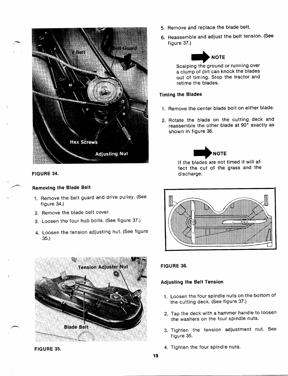 Bolens 140-830A User Manual | Page 19 / 38