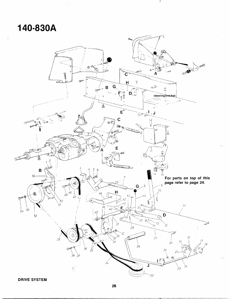 830a | Bolens 140-830A User Manual | Page 26 / 38