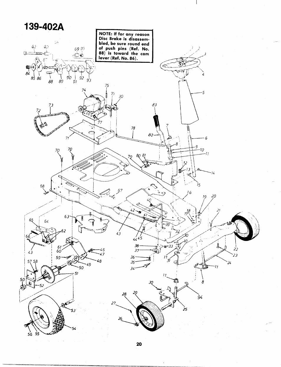 402a | Bolens 139-402A User Manual | Page 20 / 26