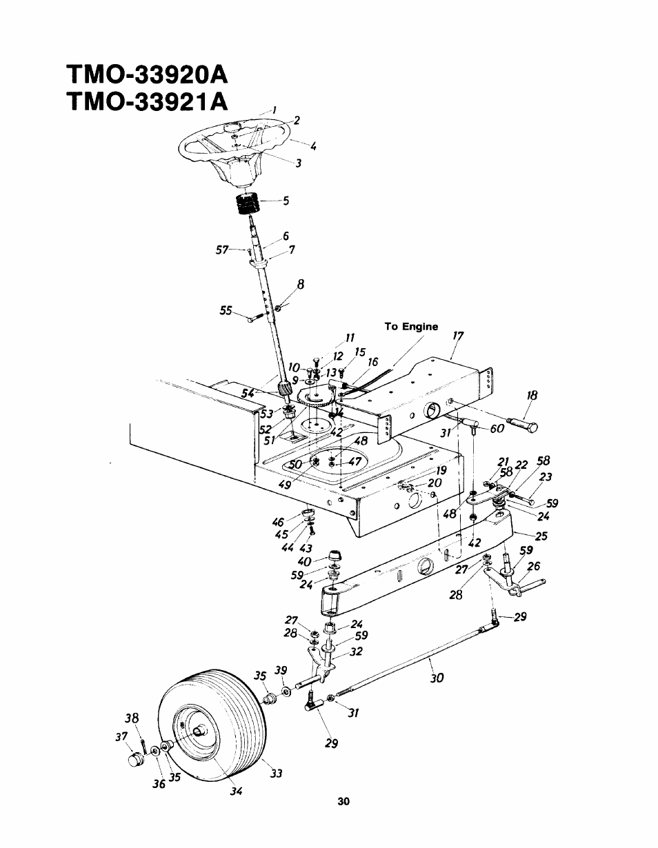 Bolens TMO-33920A User Manual | Page 30 / 39