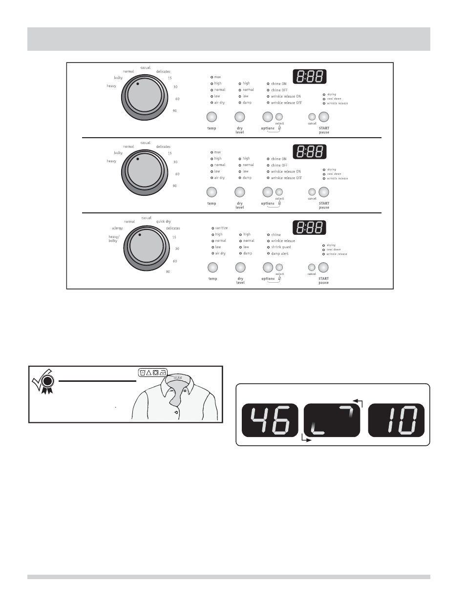 Operating instructions | FRIGIDAIRE FAQE7001LW User Manual | Page 8 / 18