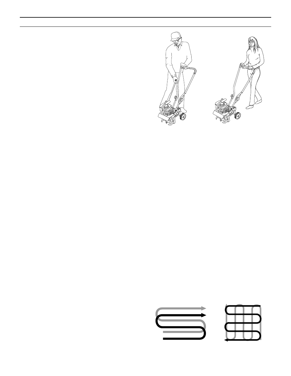 Operation, Basic operation, Tilling and cultivating | Bolens 12207 User Manual | Page 11 / 20