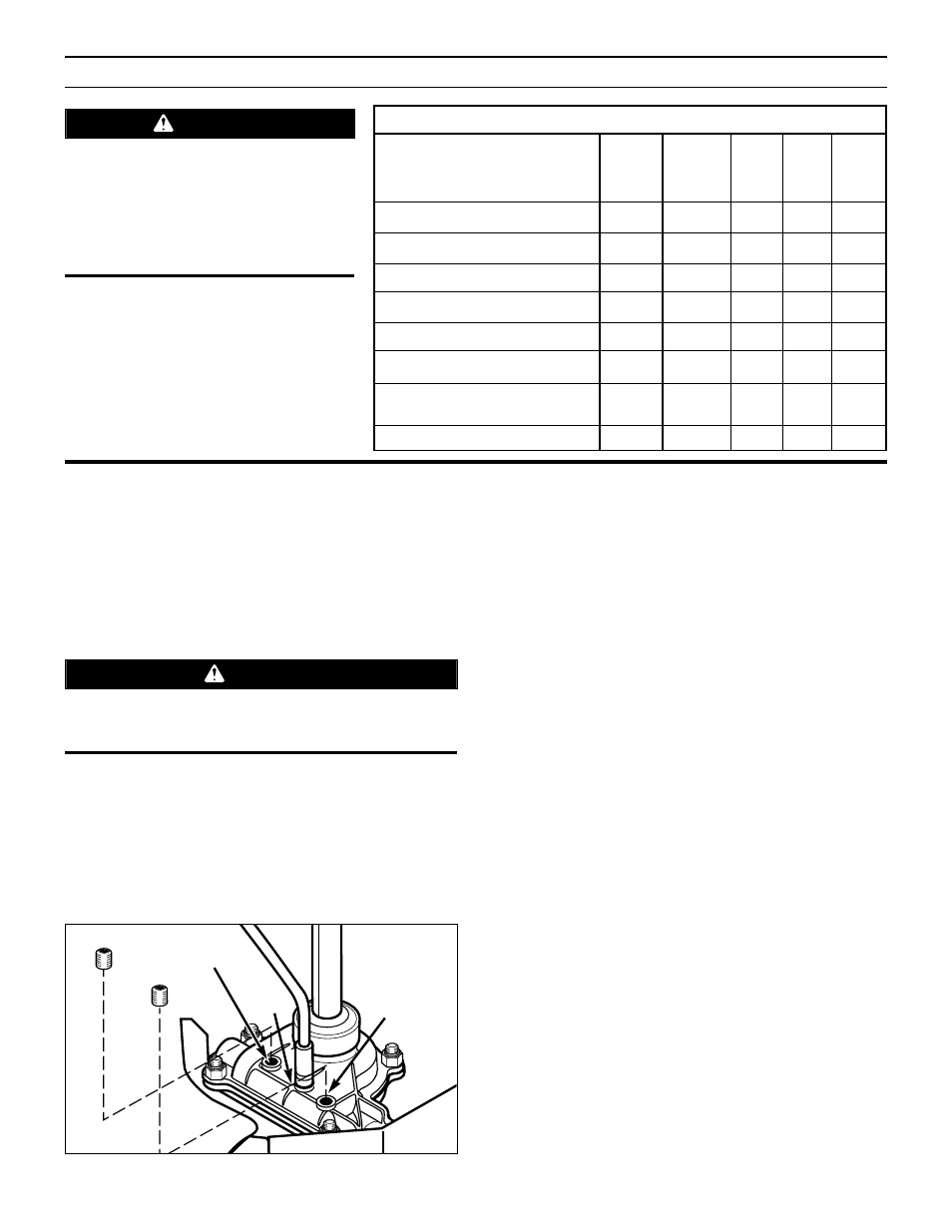 Maintenance/service, Equipment maintenance, Engine maintenance | Warning | Bolens 12207 User Manual | Page 13 / 20