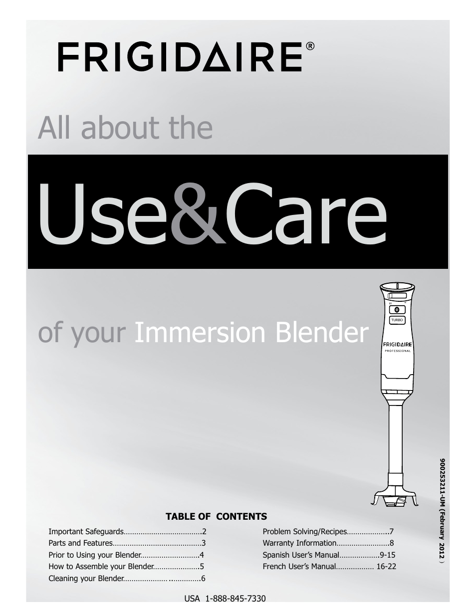 FRIGIDAIRE FPIB10B7NS User Manual | 24 pages