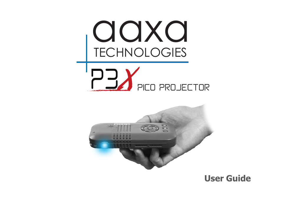 AAXA Technologies P3X User Manual | 36 pages