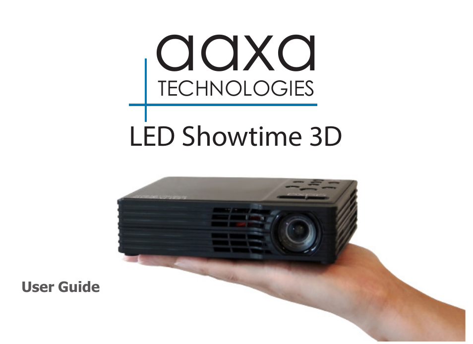 AAXA Technologies LED Showtime 3D User Manual | 45 pages