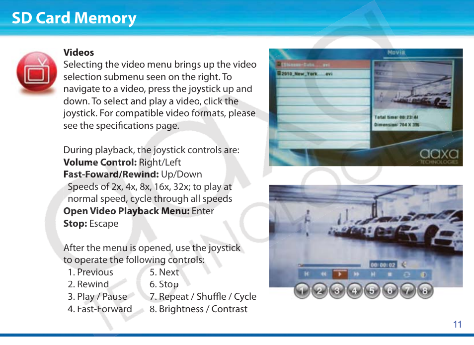 AAXA Technologies P1Jr User Manual | Page 12 / 20