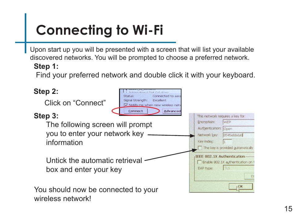 Connecting to wi-fi | AAXA Technologies P4 Wi-Fi User Manual | Page 18 / 40