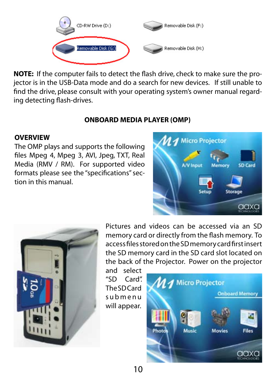 AAXA Technologies M1 Plus User Manual | Page 11 / 17