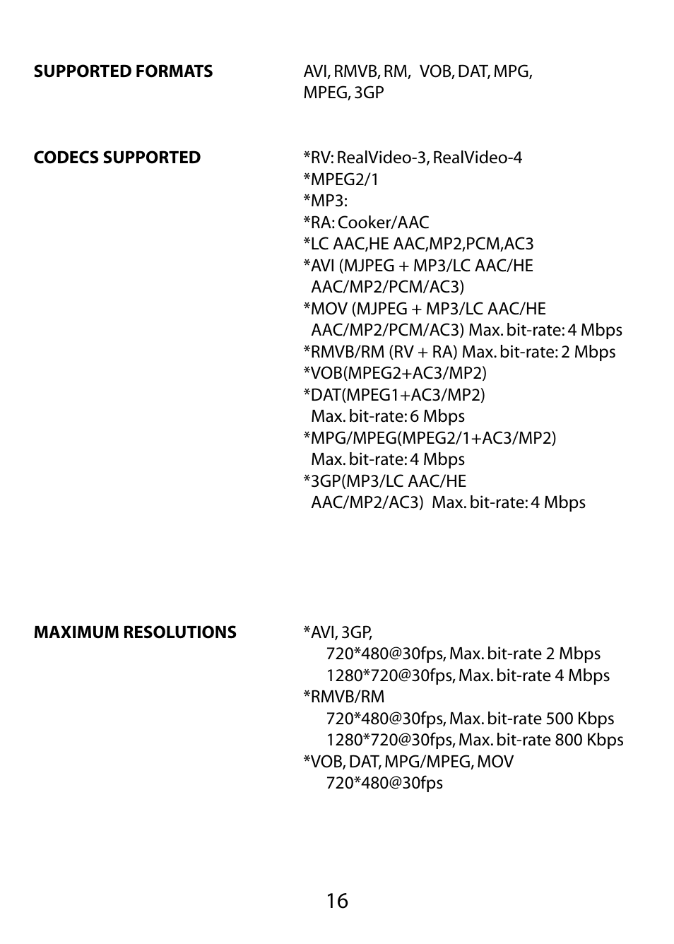 AAXA Technologies M1 Plus User Manual | Page 17 / 17