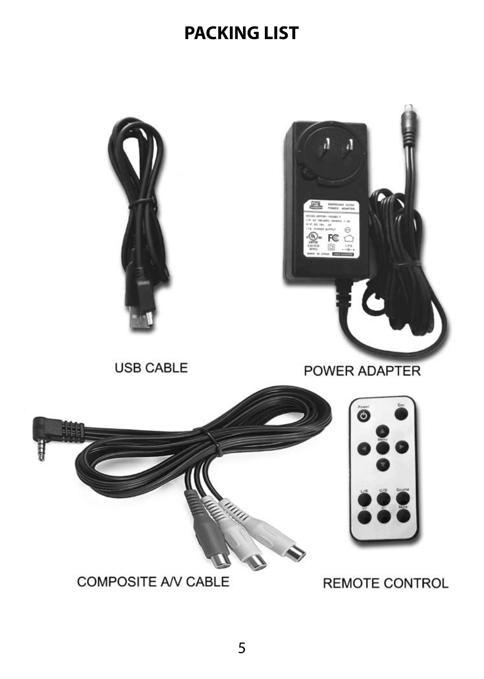 AAXA Technologies M1 Plus User Manual | Page 6 / 17