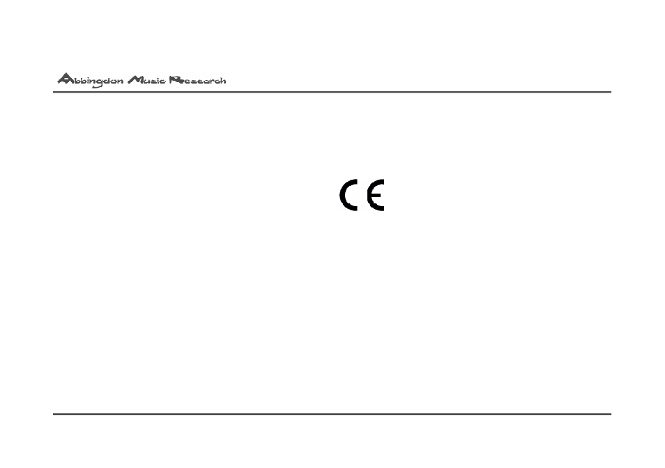 Abbingdon Music Research DP-777 Premier Class User Manual | Page 2 / 28