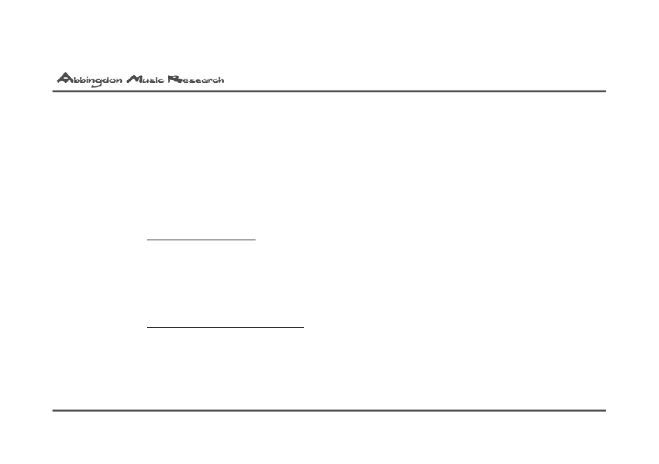 24 4.5 default filter selection, 6 amr optimal auto-select | Abbingdon Music Research DP-777 Premier Class User Manual | Page 24 / 28