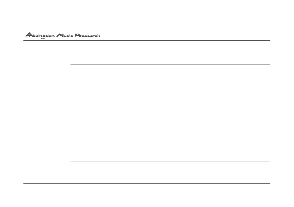 Appendix a - troubleshooting | Abbingdon Music Research DP-777 Premier Class User Manual | Page 28 / 28