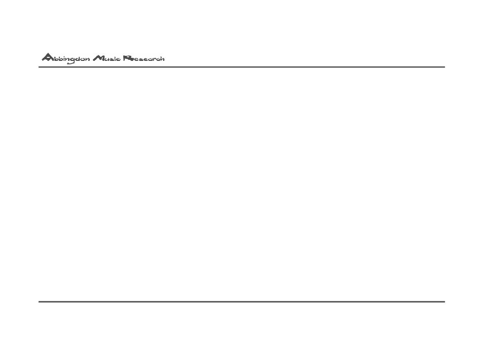 Abbingdon Music Research DP-777 Premier Class User Manual | Page 8 / 28