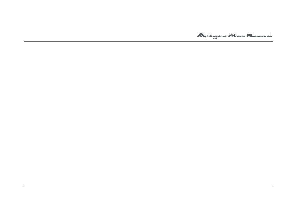 Abbingdon Music Research CD-777 Premier Class User Manual | Page 21 / 25