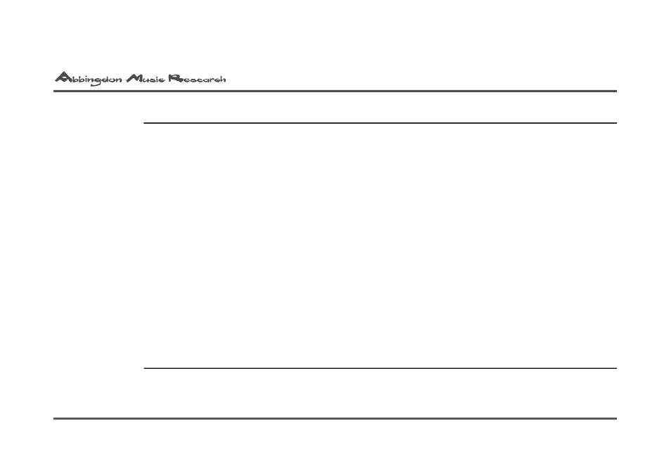 Appendix c - troubleshooting, Symptom possible cause solution | Abbingdon Music Research PH-77 Reference Class User Manual | Page 28 / 28