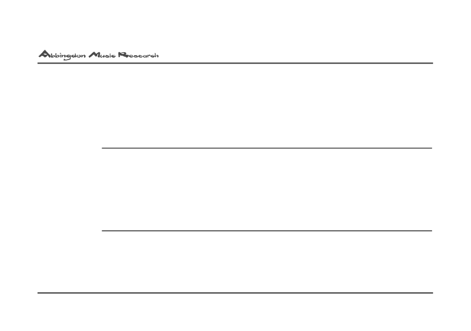 Abbingdon Music Research LS-77 Reference Class User Manual | Page 16 / 20