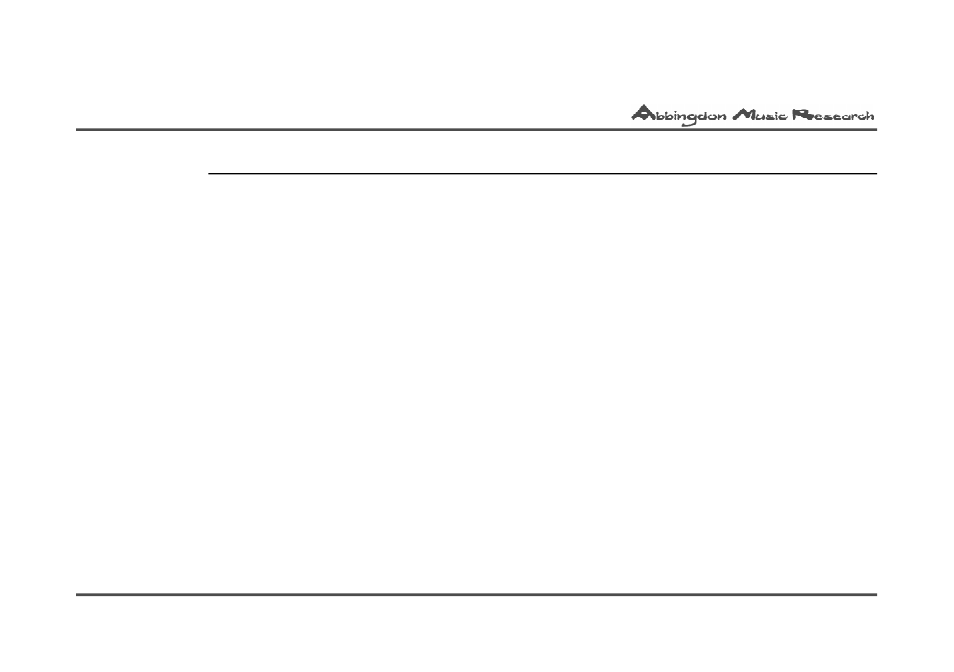 Abbingdon Music Research LS-77 Reference Class User Manual | Page 17 / 20