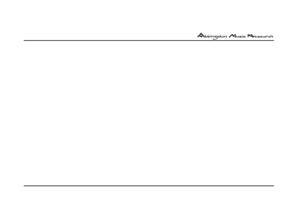 Abbingdon Music Research LS-77 Reference Class User Manual | Page 5 / 20