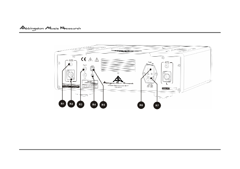 Abbingdon Music Research CD-77 Reference Class User Manual | Page 10 / 23