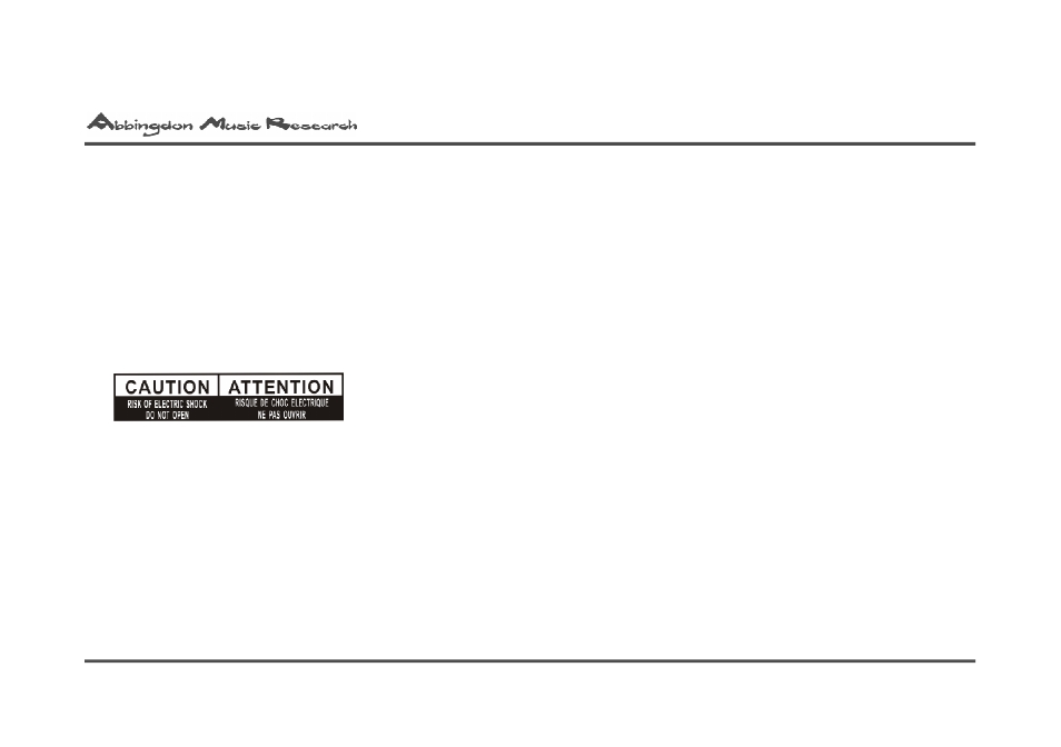 Abbingdon Music Research CD-77 Reference Class User Manual | Page 4 / 23