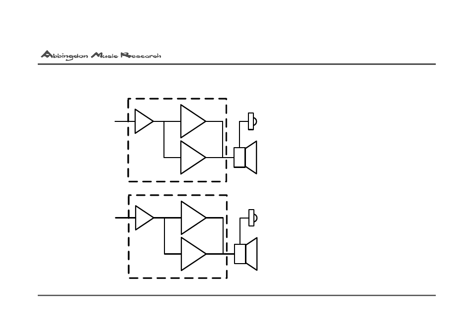 Mode ii: pre-main monoblock | Abbingdon Music Research AM-77 Reference Class User Manual | Page 30 / 50