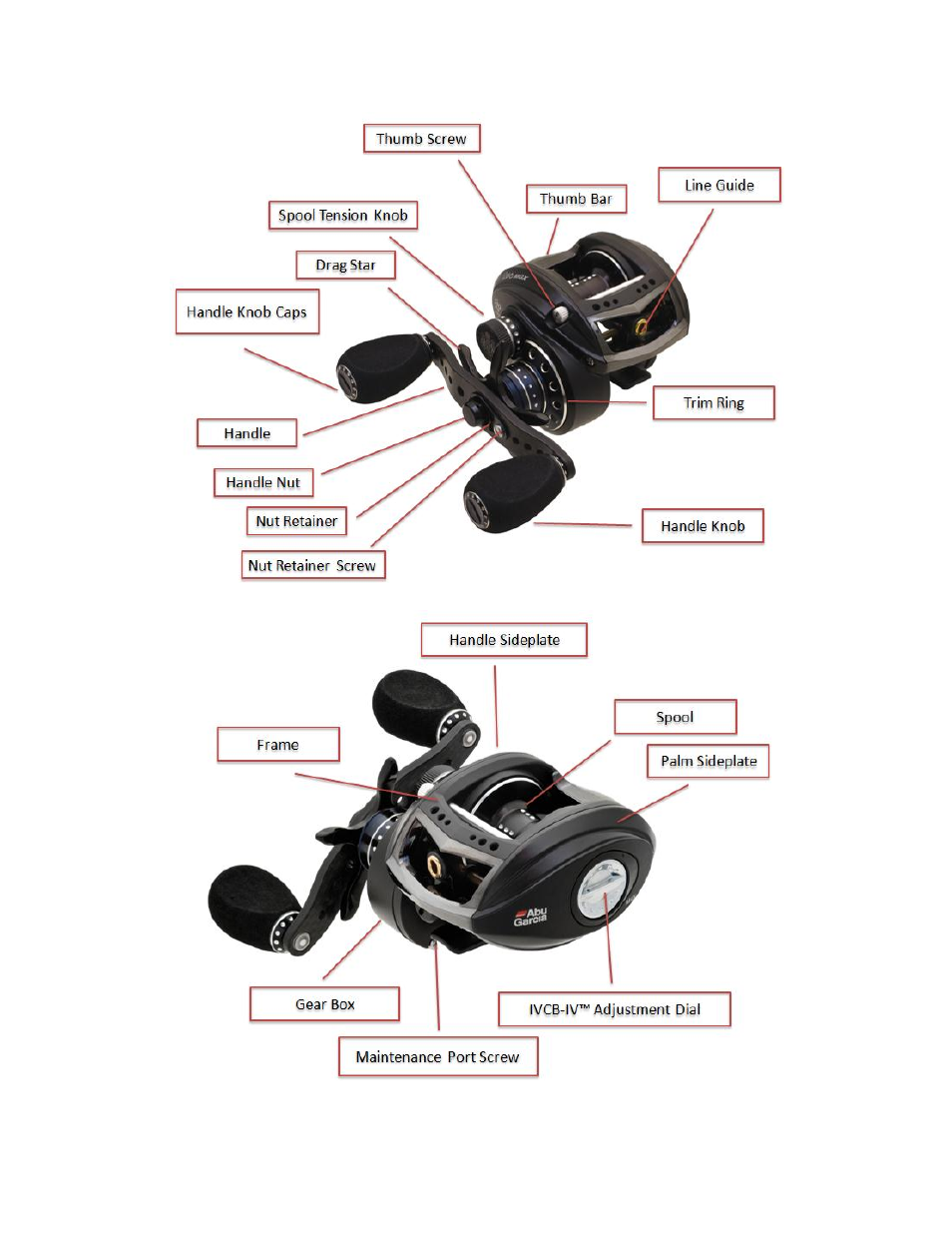 Abu Garcia Revo MGXtreme User Manual | Page 2 / 8