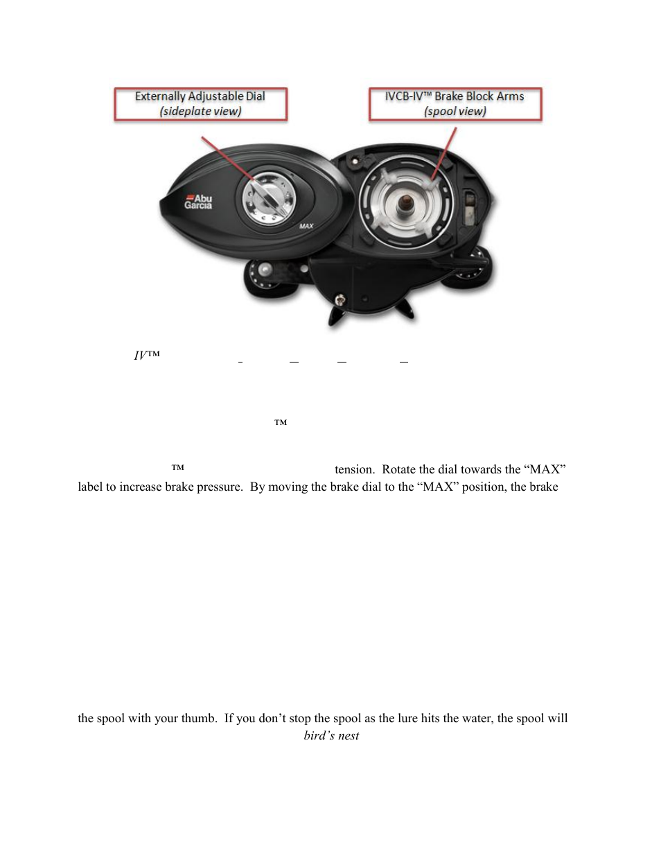 Abu Garcia Revo MGXtreme User Manual | Page 5 / 8
