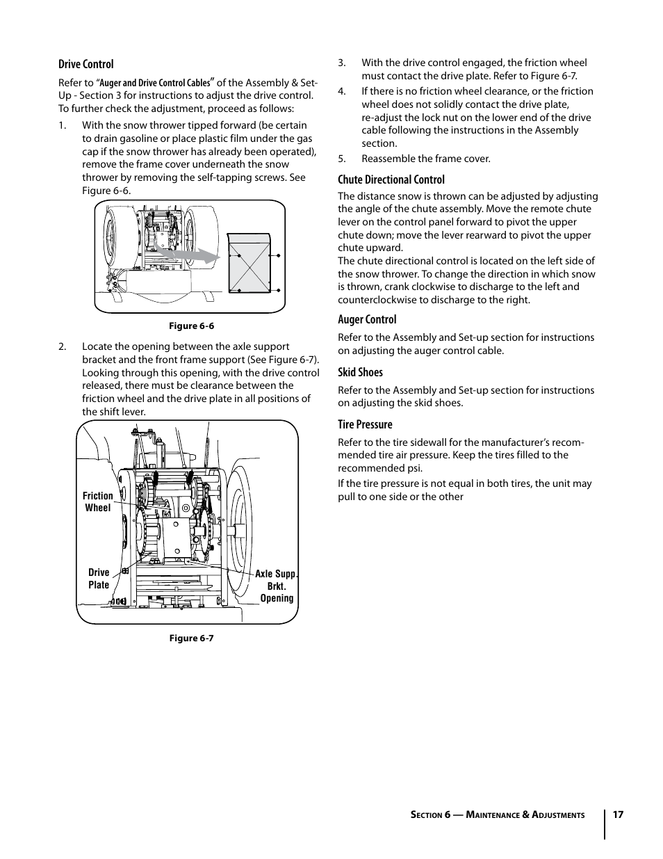 Cub Cadet 930 SWE User Manual | Page 17 / 24