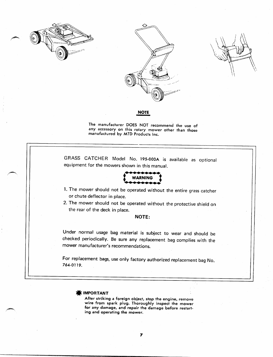 Bolens 413R User Manual | Page 7 / 10