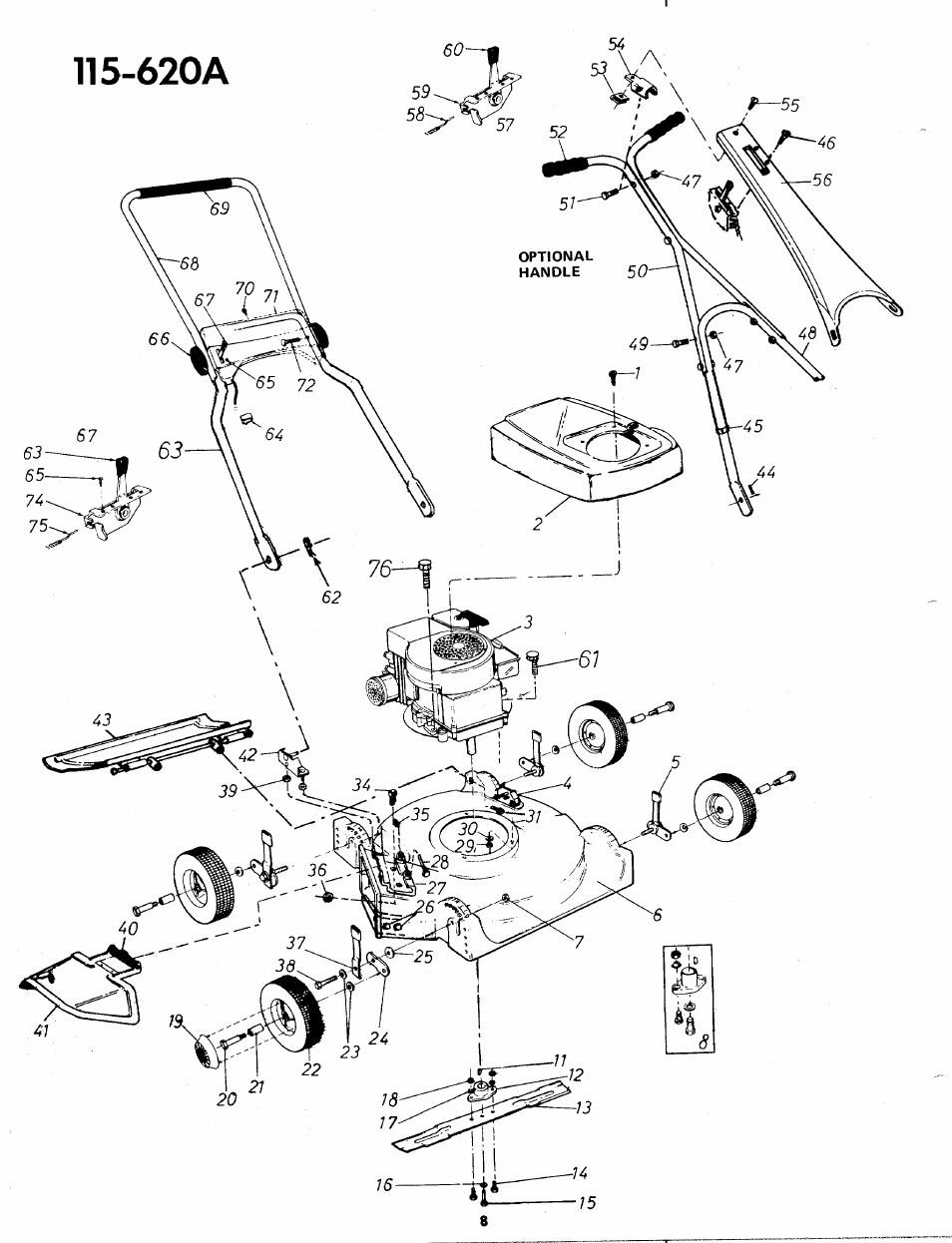 Bolens 413R User Manual | Page 8 / 10