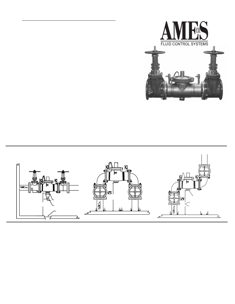 Ames Fire & Waterworks 5001SS Reduced Pressure Detector Assemblies User Manual | 4 pages