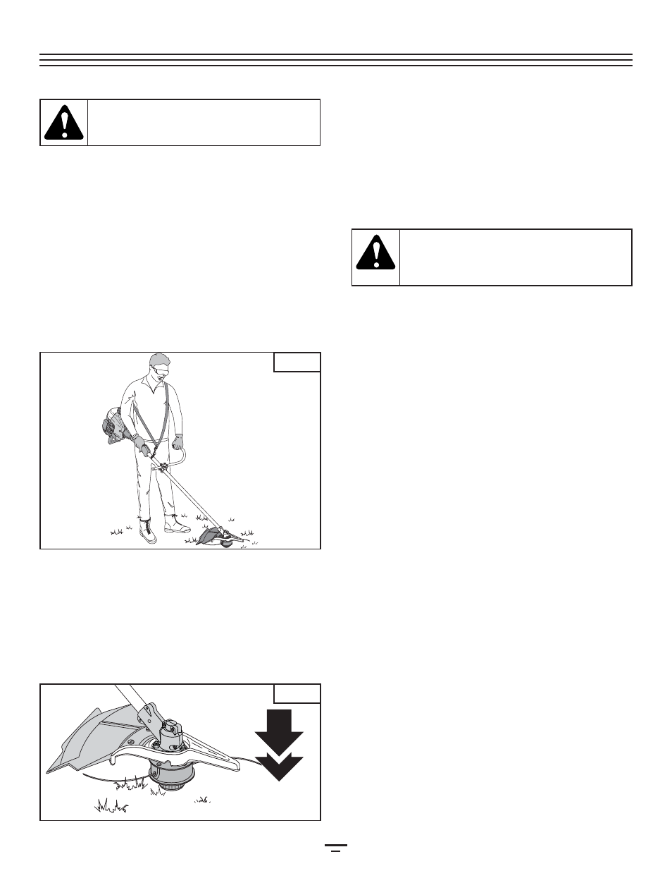 Operating instructions | Bolens BL250 User Manual | Page 12 / 80