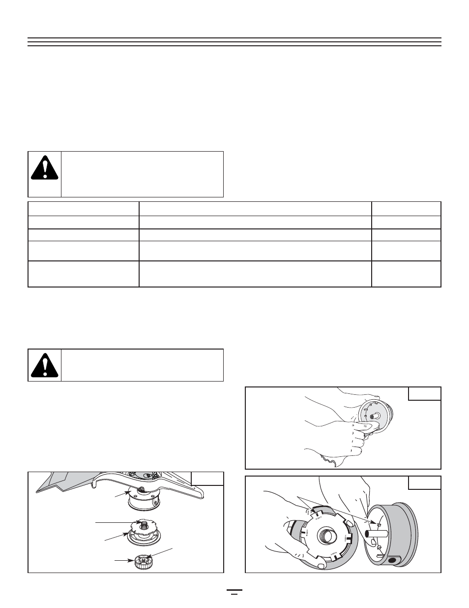 Entretien et réparations | Bolens BL250 User Manual | Page 40 / 80