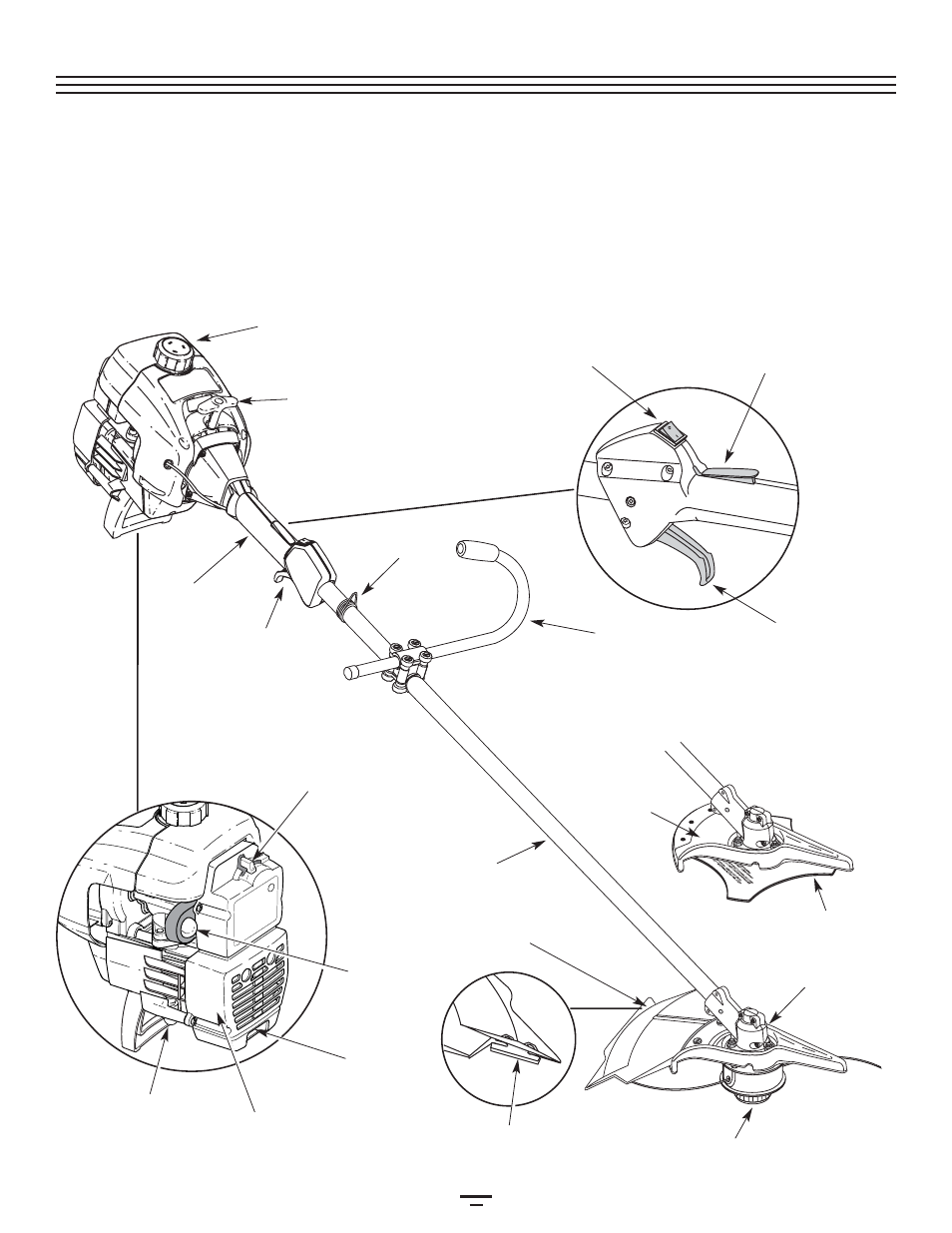 Normas para una operacion segura | Bolens BL250 User Manual | Page 58 / 80