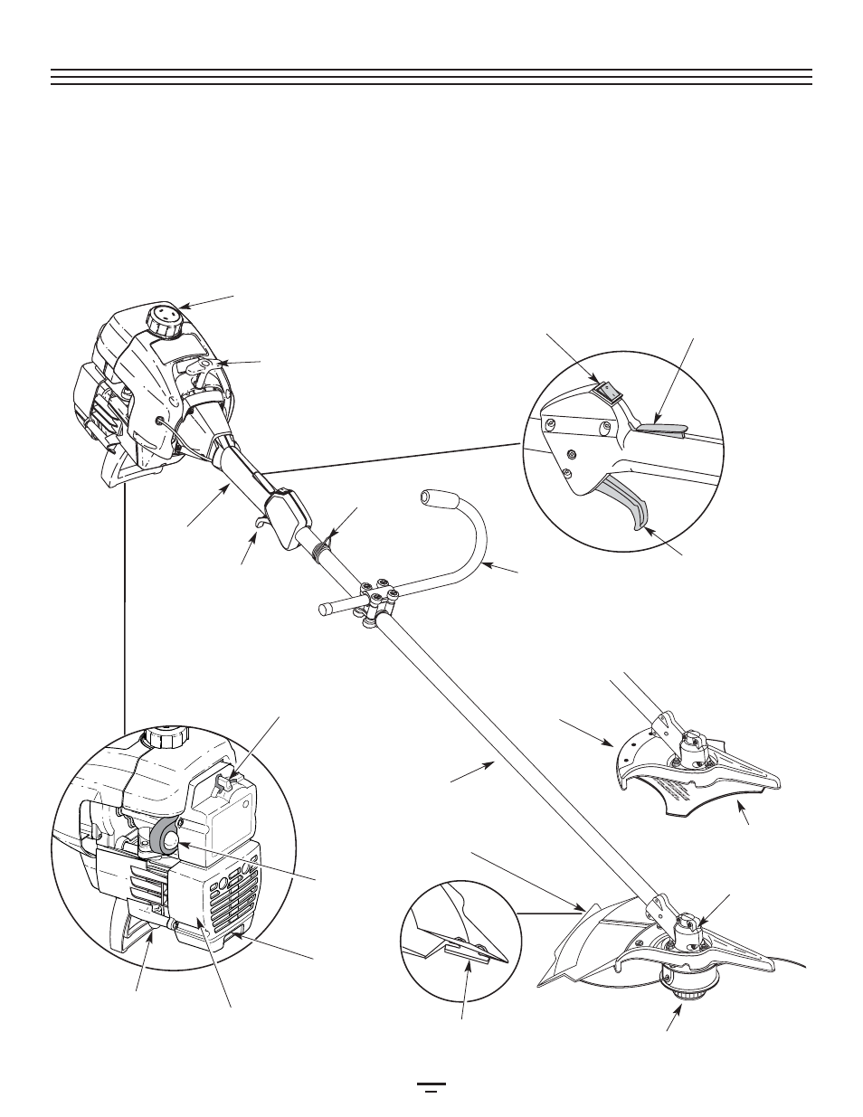 Rules for safe operation | Bolens BL250 User Manual | Page 6 / 80