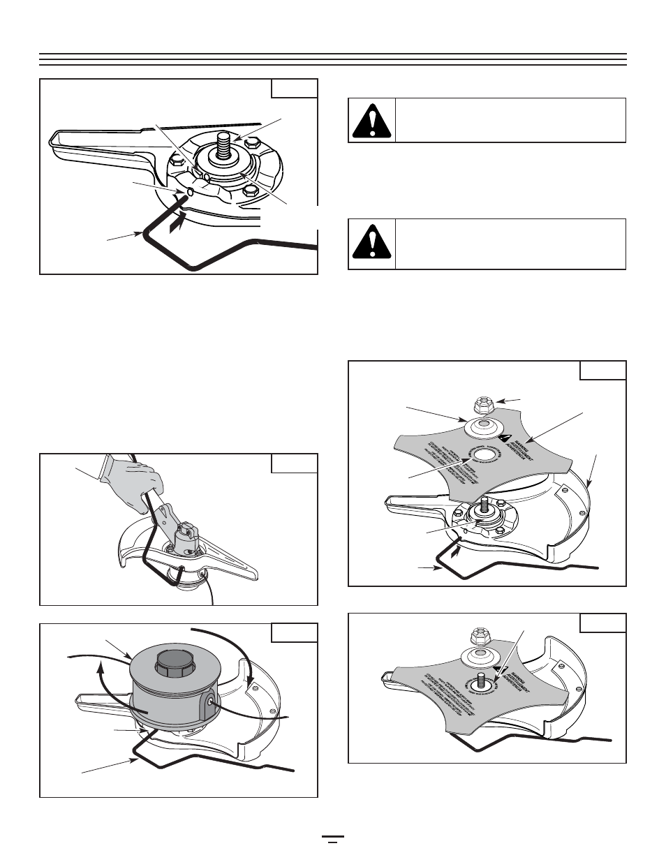 Instrucciones de ensamble | Bolens BL250 User Manual | Page 61 / 80