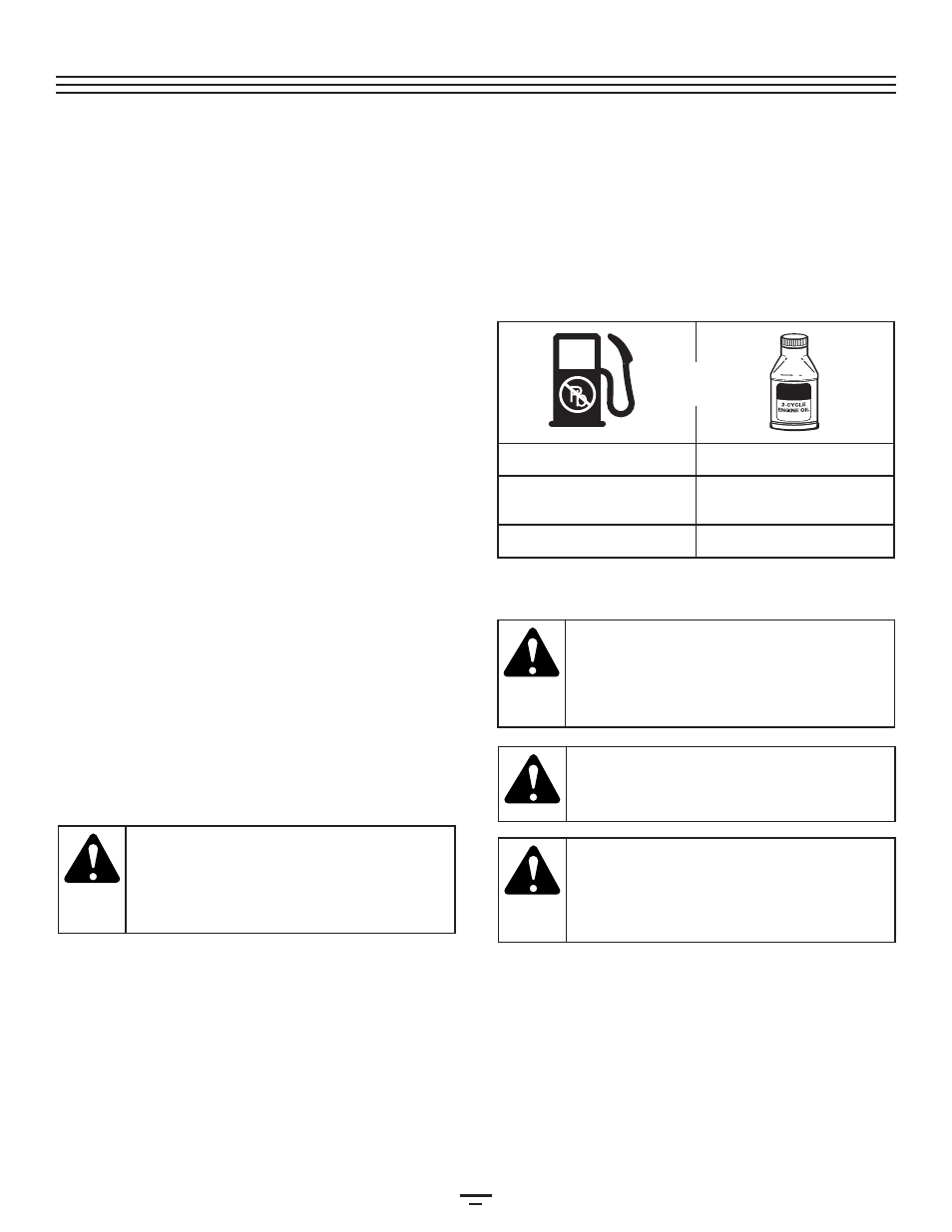 Informacion acerca del aceite y del combustible | Bolens BL250 User Manual | Page 63 / 80