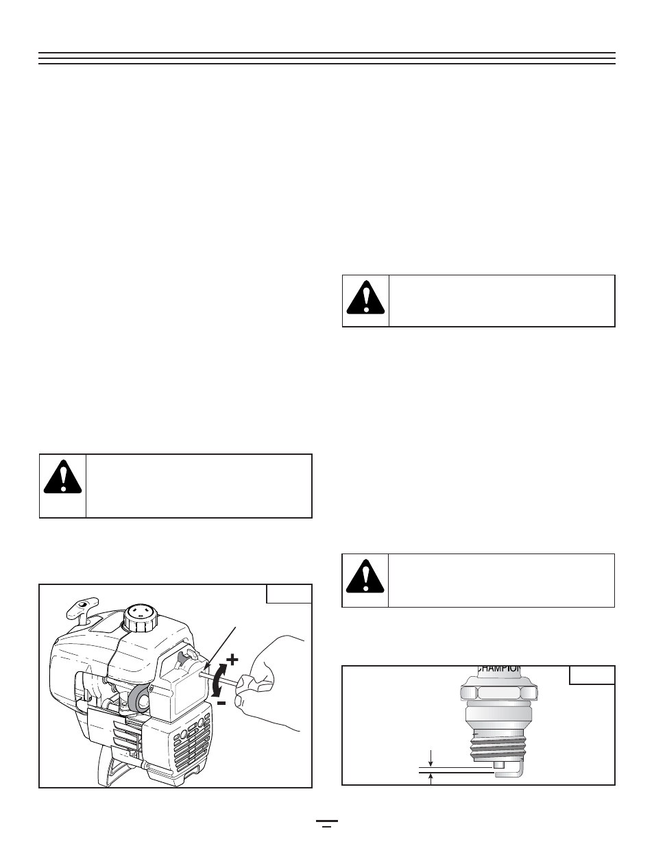 Instrucciones de mantenimiento y reparacion | Bolens BL250 User Manual | Page 71 / 80