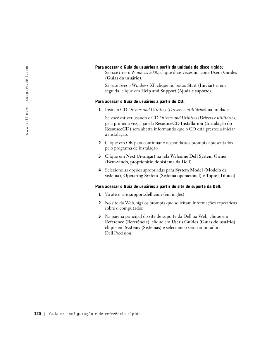 Dell Precision 650 User Manual | Page 120 / 208