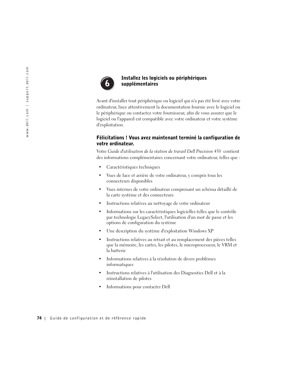 Dell Precision 650 User Manual | Page 74 / 208