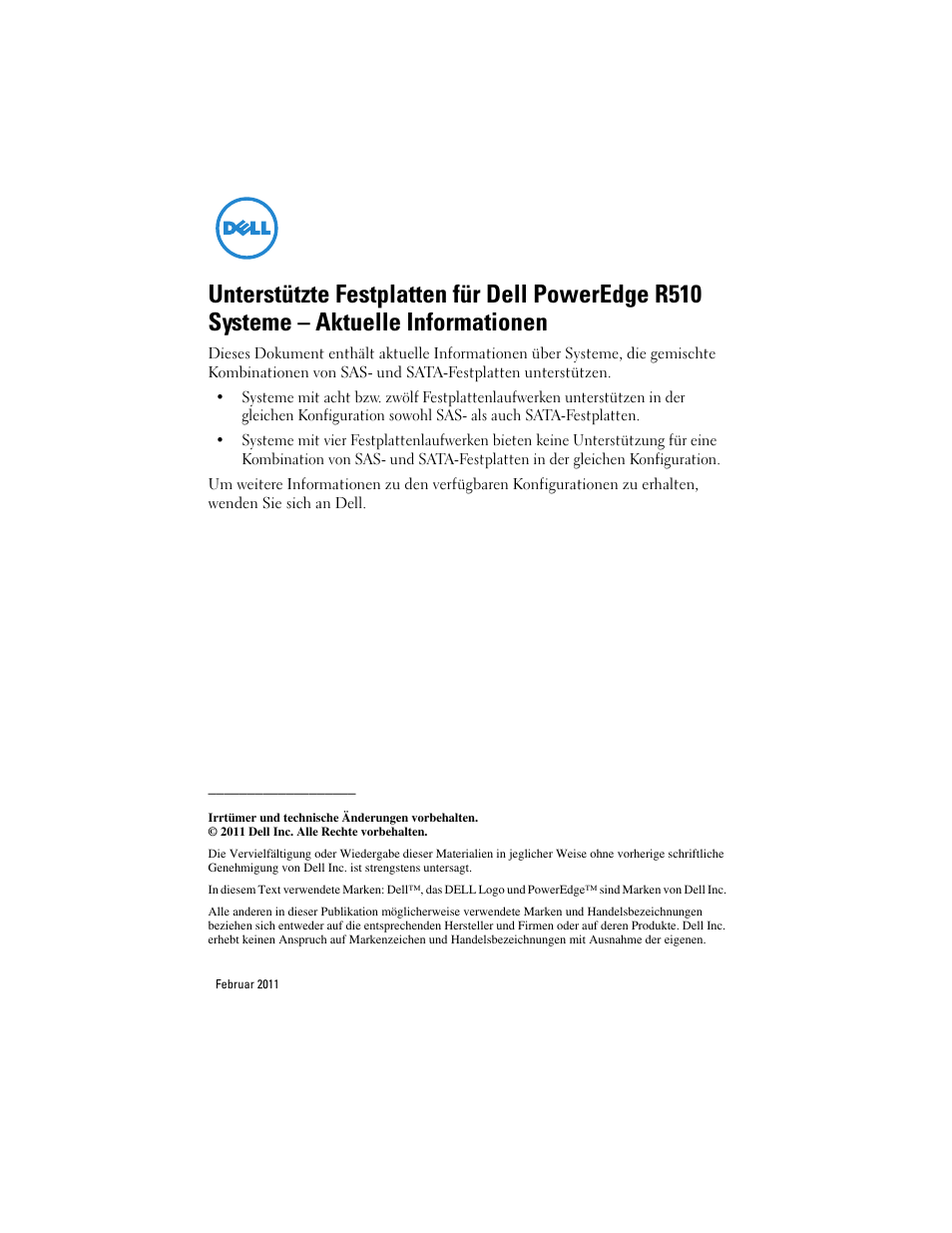 Dell PowerEdge R510 User Manual | Page 4 / 8