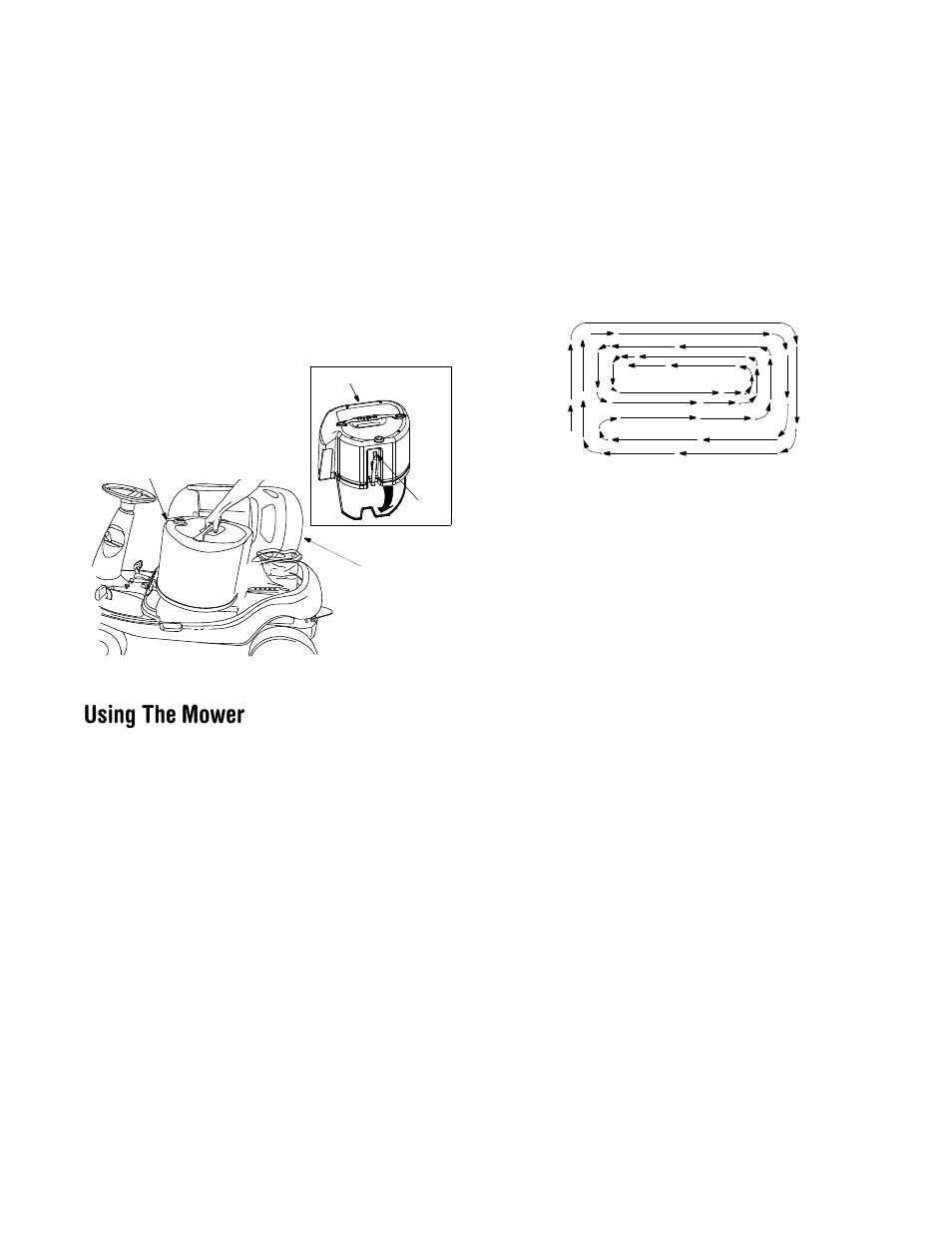 Using the mower | MTD 13B-325-401 User Manual | Page 12 / 40