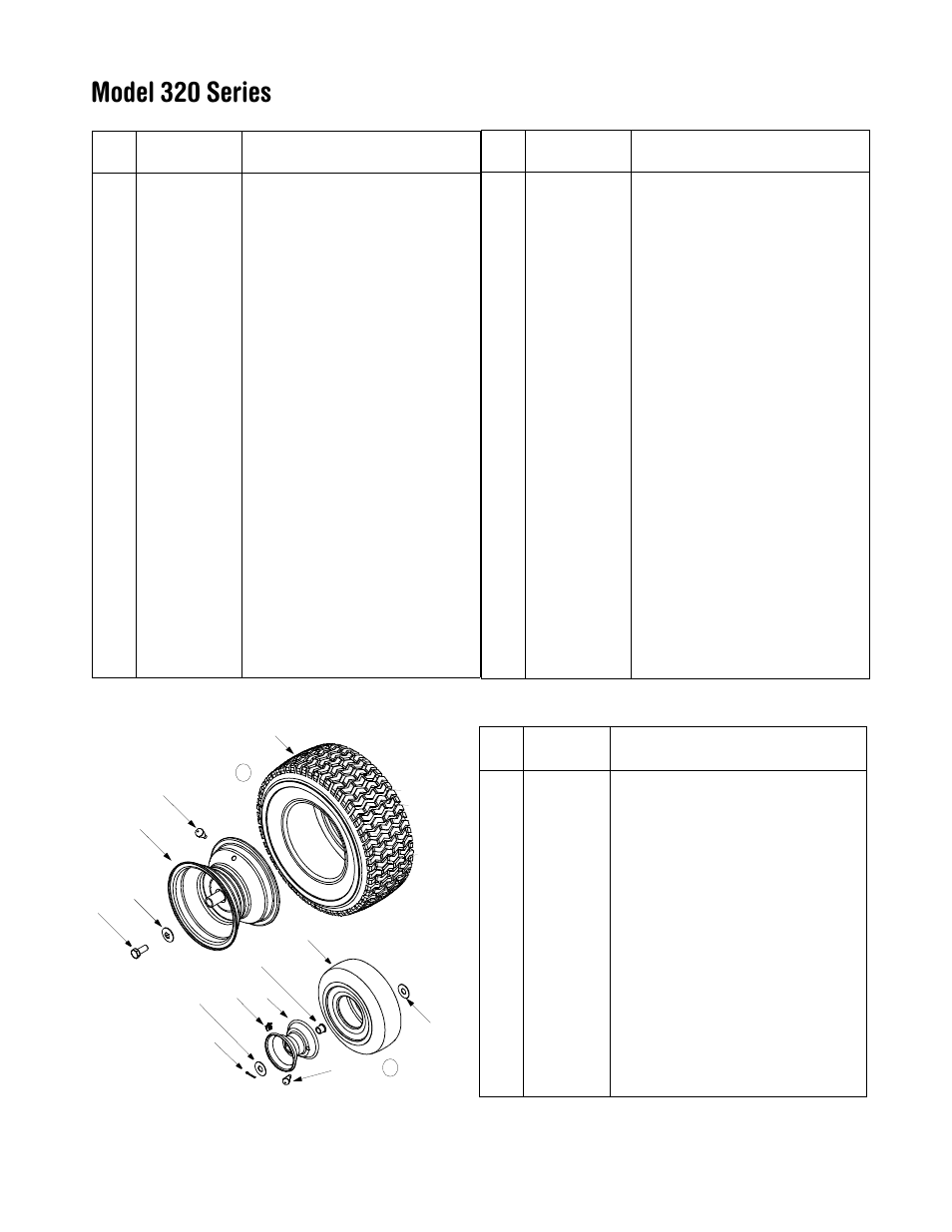 Model 320 series | MTD 13B-325-401 User Manual | Page 32 / 40