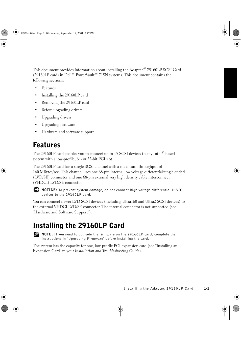 Dell PowerVault 715N (Rackmount NAS Appliance) User Manual | Page 3 / 42