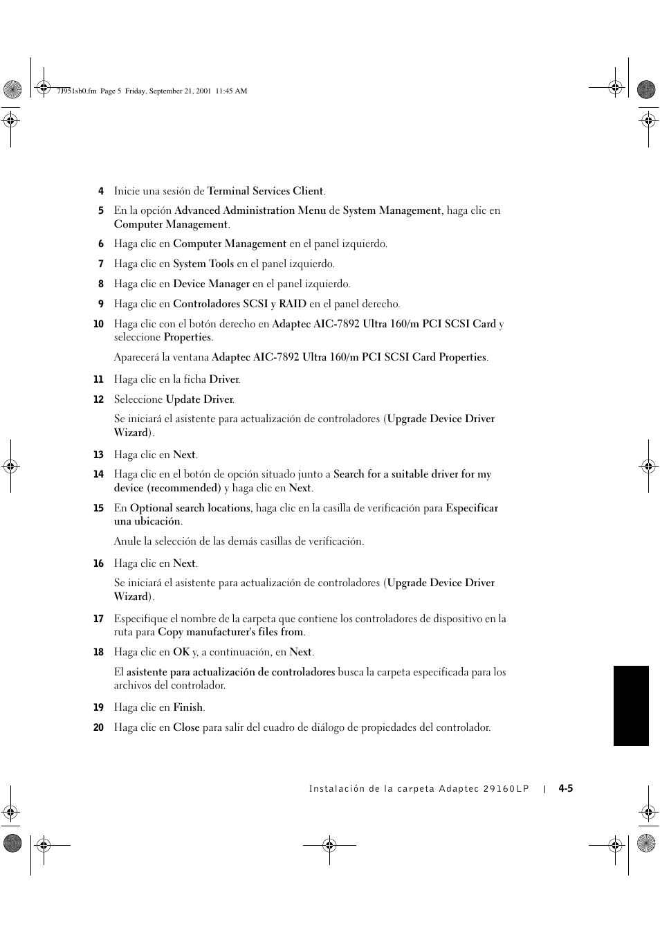 Dell PowerVault 715N (Rackmount NAS Appliance) User Manual | Page 31 / 42