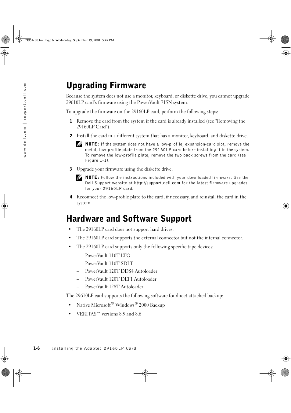 Dell PowerVault 715N (Rackmount NAS Appliance) User Manual | Page 8 / 42